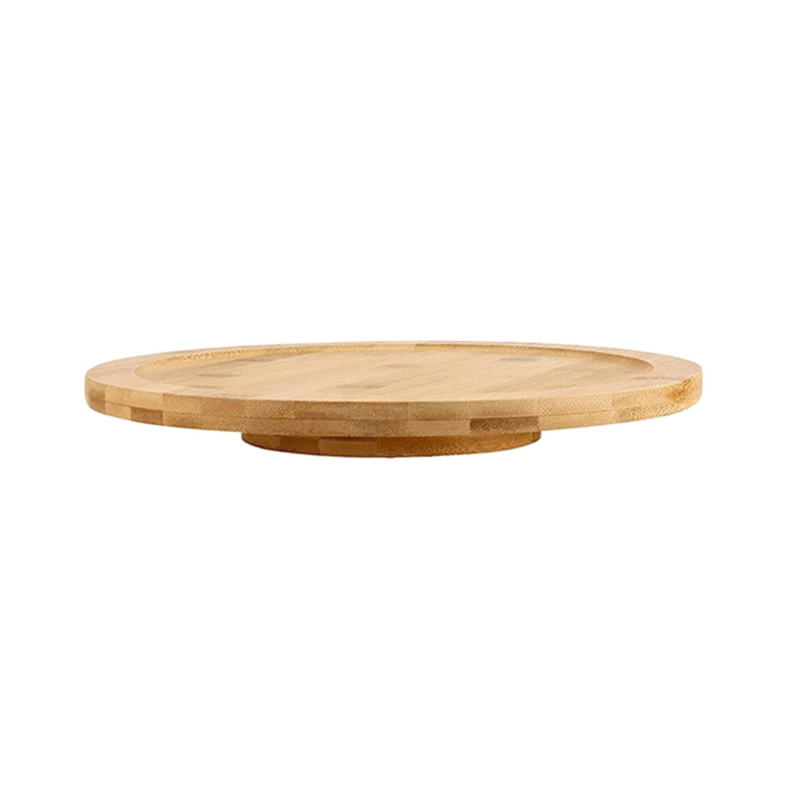 Bothyi - Soporte Para Tartas, Plato Giratorio Rústico Para Servir, Para Mesa De Comedor, Encimera, Despensa, 35cm