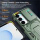 thumbnail image 3 of Funda Resistente para Samsung Galaxy S25 5G / S24 5G, Cubierta a Prueba de Golpes de Grado Militar con Protector Deslizante para Lente de Cámara, Soporte de 2 Vías, Antideslizante, Protección contra, 3 of 8