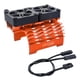 thumbnail image 3 of 55/56/58mm RC Motor Sin Escobillas Ventilador 16000 RPM Disipadores De Calor Para 1/5 RC Coche Naranja, 3 of 5