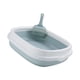 thumbnail image 2 of Caja De Arena Para Gatos, Caja De Arena Con Borde Alto, Inodoro Portátil Duradero Para Cachorros, Azul Grande, 2 of 5