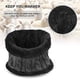 thumbnail image 4 of Gorro de invierno unisex elástico suave con protección para las orejas, gorro de punto, gorro de calavera, bufanda cálida, gorro con máscara y forro polar., 4 of 6