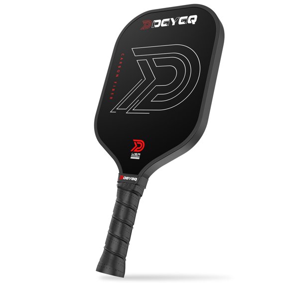 Paleta de pickleball DGYGQ, ligera y amortiguadora de fibra de carbono