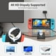 thumbnail image 2 of Estación de carga para TV compatible con Nintendo Switch/OLED - HDMI 4K, USB-C, puerto USB 3.0, luz ambiental LED, capacidad para 4 ranuras de juego, base de carga de repuesto-Negro, 2 of 7