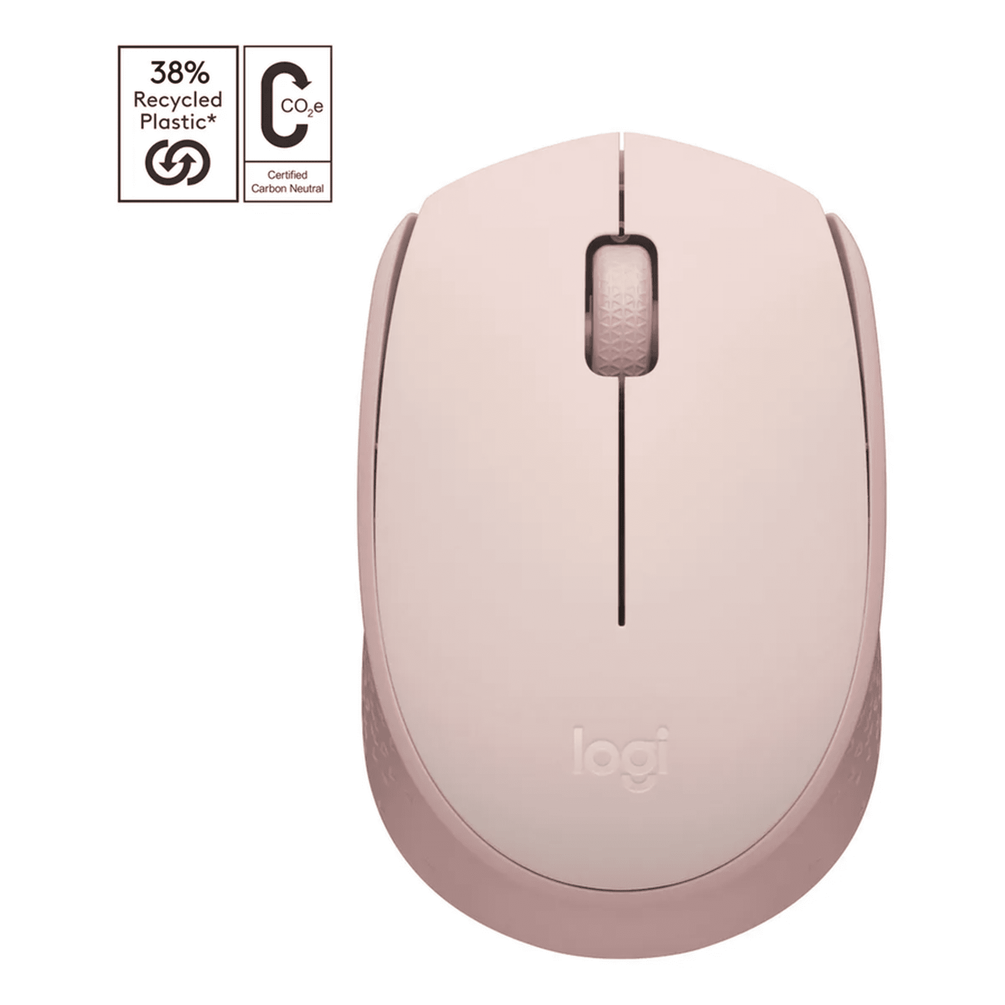 Genérico - Mouse Inalámbrico Logitech M170 Rosa