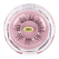 Magideal - Pestañas Postizas Autoadhesivas Extensión De Pestañas Segmentadas Diy Pestañas Suaves Reutilizables Ligeras Fácil De Utilizar Pestañas De Racimo Para Zw01