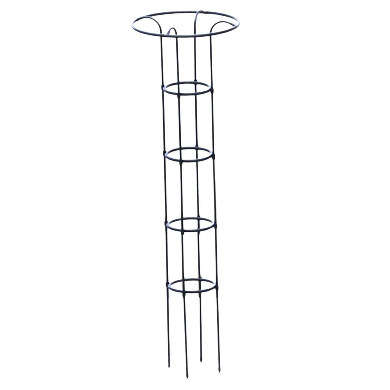 Magideal - Enrejado De Soporte Para Plantas Trepadoras Enrejado De Metal Para Plantas Enrejado Vertical Multiusos Para Jardín Jaula Para Tomates Para Plantas Tre 160 Centímetros