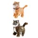 thumbnail image 2 of 2 Juguetes Electrónicos Para Gatos De Peluche Juguetes Rellenos Walking Cat Meow Toys Brown / Yellow, 2 of 2