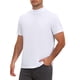 thumbnail image 5 of INSPIRE CHIC Camiseta de Hombre Cuello Mock Manga Corta Sólida Ligera de Algodón Casual Talla 3XL Blanca, 5 of 6