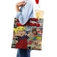thumbnail image 4 of Dennis the Menace Bolso de tela con estampado de lienzo para mujer, bolsa de compras reutilizable y estética, con cremallera interior, regalo para mujer,40*45cm., 4 of 6
