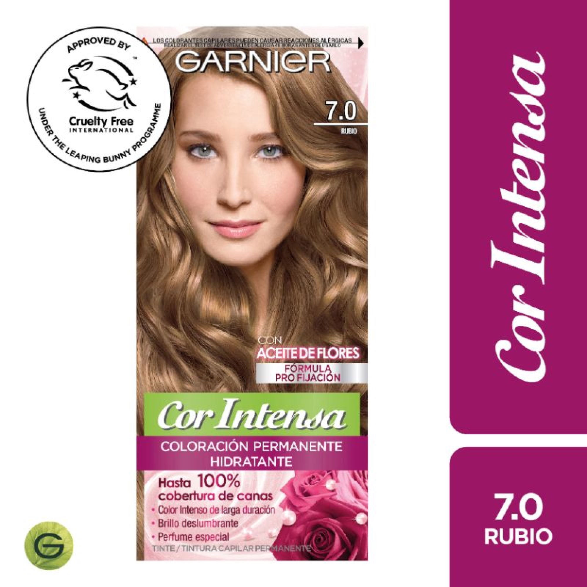 Coloración Cor Intensa Garnier Cabello 7.0 Rubio
