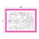 thumbnail image 3 of Caja de luz LitEnergy A4 ultra delgada USB rosa, 3 of 8