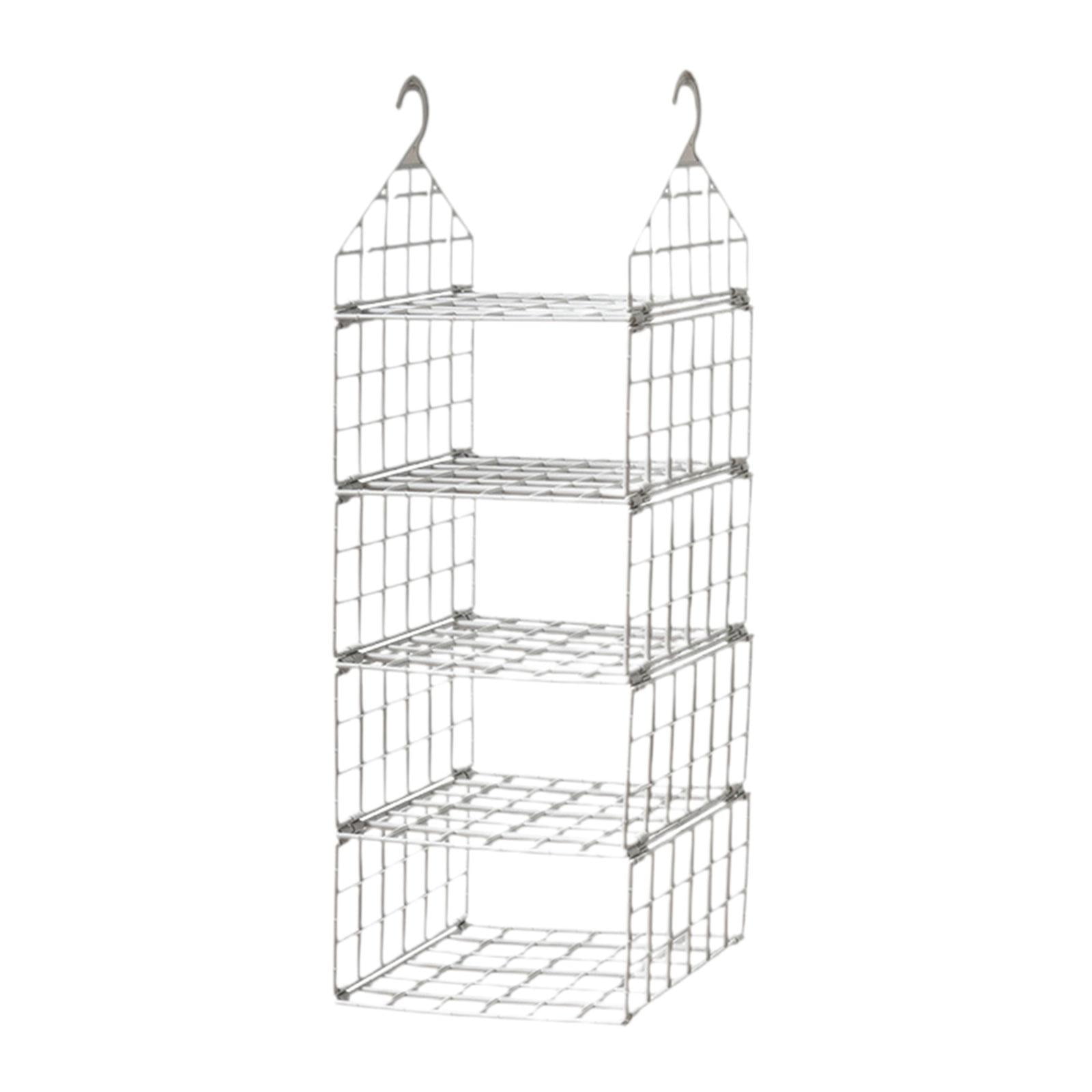 Bothyi - Organizador De Armario Colgante, Estante Colgante Para Bolsos, Suéteres, Armario, Blanco