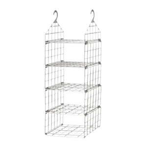 Bothyi - Organizador De Armario Colgante, Estante Colgante Para Bolsos, Suéteres, Armario, Blanco