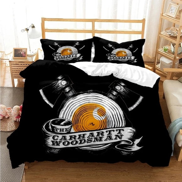 Fashion C-CARHARTT All Season Duvet Cover Printed Comforter Bedding Sets Comfortable Bedspreads Comforter Duvet King Bedding SetBed Sheets