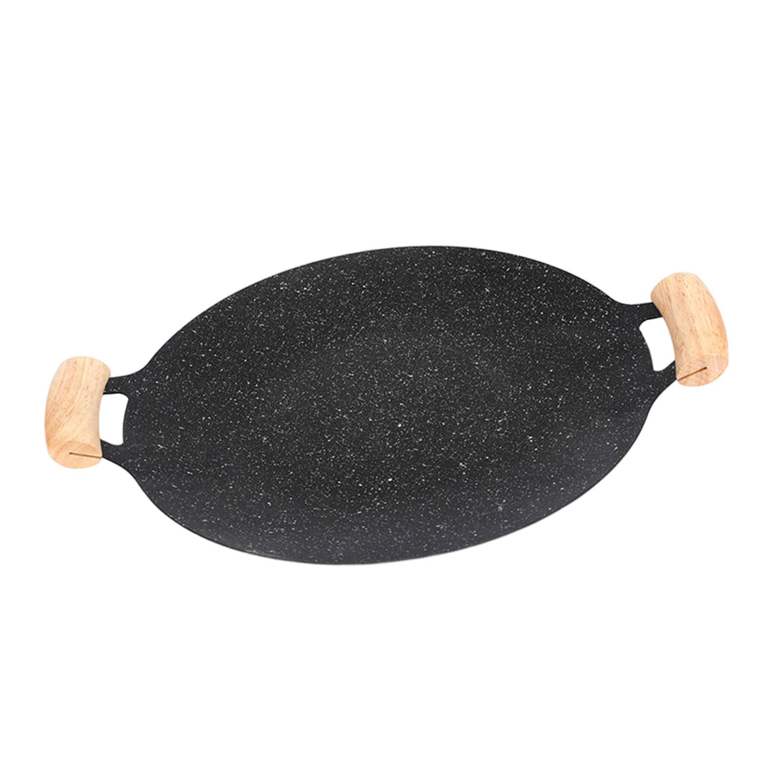 Ioensy - Sartenes Para Cocinar A La Parrilla, Plato Para Freír Barbacoa Para Pescar, Cocina, Mochilero, 30Cm