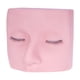 thumbnail image 2 of Cabeza de maniquí para extensión de pestañas, práctica de maquillaje, silicona antideslizante, fácil de limpiar, cara plana, muñeca de cosmetología pa, 2 of 5
