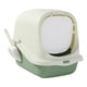 thumbnail image 4 of Bandejas De Arena Para Gatos Cerradas Con Capucha, Entrada Frontal Grande Con Bandeja De Arena Para Gatos Con Pala, Color Verde, 4 of 5