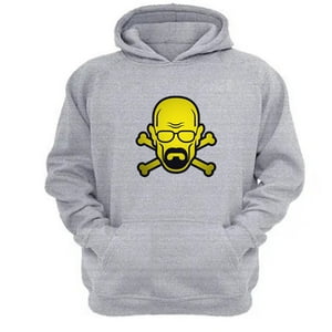 Genérico - Polerón Canguro Heinsenberg Gris Claro Talla Xs Unisex