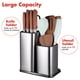 thumbnail image 4 of Soporte para cuchillos RedCall de acero inoxidable universal sin cuchillos, 4 of 7