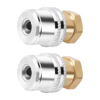 Magideal - Mandriles De Aire Con Bloqueo, 2 Uds., Fáciles De Usar, Resistentes, De Latón, Con Bloqueo, Para Neumáticos