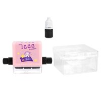 Bothyi - Rodillo De Matemáticas Sello Compacto Niños Juguete Educativo Rodillo Enseñanza Digital Sello Rojo