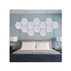 thumbnail image 2 of Pack de 12 espejos adhesivos en acrílico hexagonales decorativos, 2 of 3