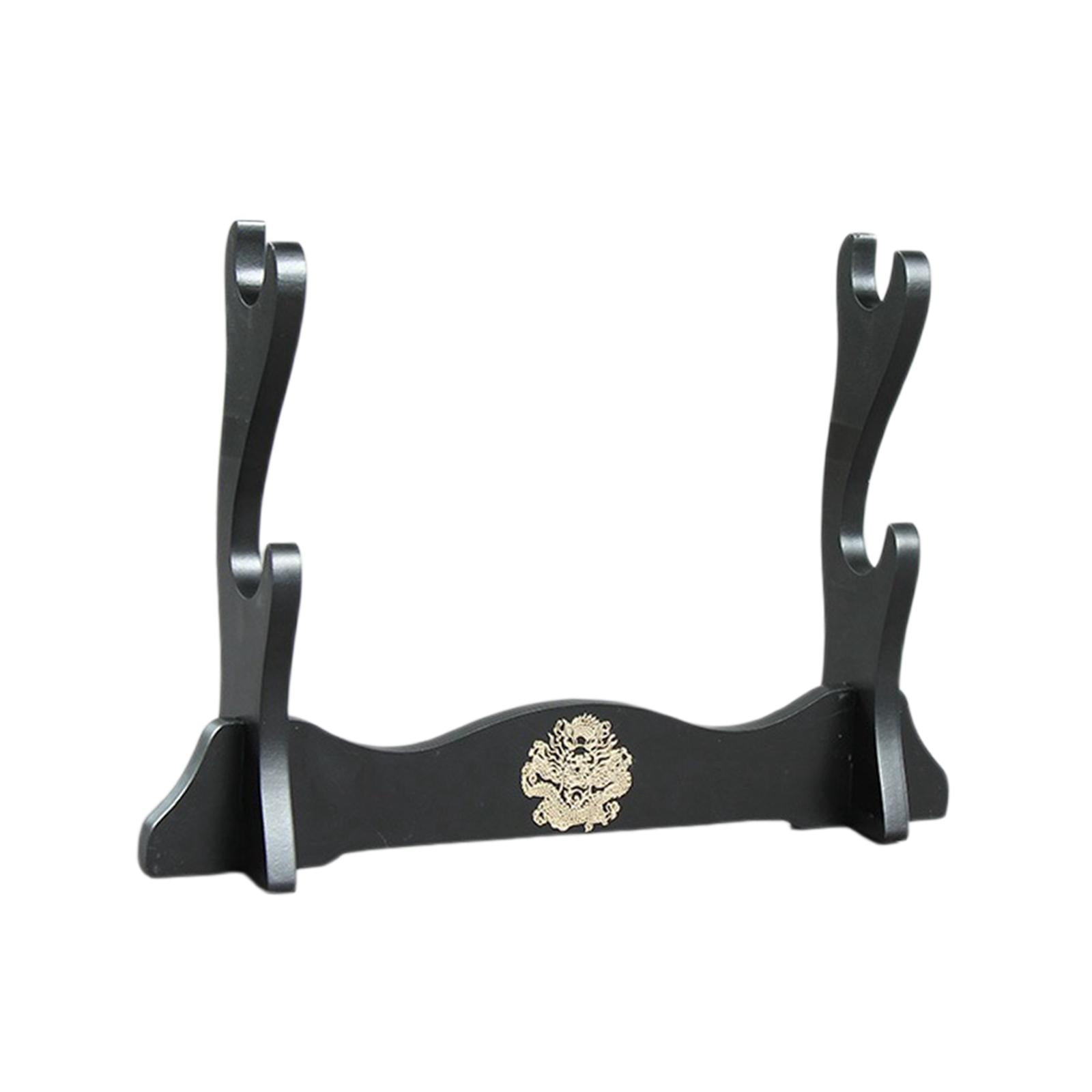 Bothyi - Soporte De Exhibición De Madera Estante De Almacenamiento De Suspensión Decorativa De Mesa Para Oficina En Casa 2 Niveles