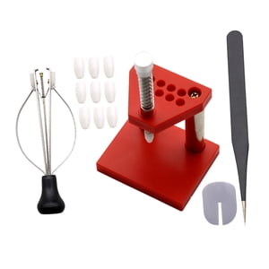 Ioensy - Removedor De Prensador De Mano Para Reloj, Extractor De Émbolo De Mano Para Principiantes, Hombres Y Mujeres Con Alicates Y Pinzas