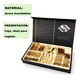 thumbnail image 4 of Cubiertos Servicios Set De 24 Pcs Acero Inoxidable Oro Juego De Cubiertos Premium Cuchillo Tenedor Cuchara Maletin FIGOIMPORT, 4 of 12