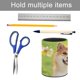thumbnail image 5 of Shiba Inu-theme Cylinder Pen Holder Pencil Organizer with Flannel Lining PVC Leather Material Cardboard Base for study work 10*8CM, 5 of 6