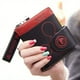 thumbnail image 1 of Cartoon Pattern Short Wallet, Simple Foldable Coin Purse, Women's Card Hoder With Wristlet, 1 of 3