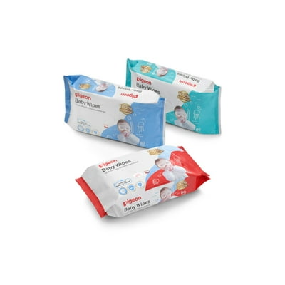 Toallitas Húmedas 99% Agua, Baby Wipes 1 Un Pigeon