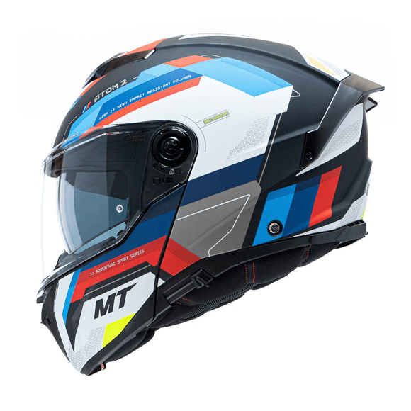 Casco MT FU404SV Atom 2 SV Bast A1 Negro Mate M + pinlock MT-V-35