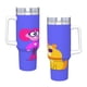 thumbnail image 4 of Maddie + Triggs Vaso aislado de acero inoxidable con asa, diseño temático, regalo para familia, amigos y fans; incluye pajita y encaja en el portavasos estándar, 40 oz, 4 of 6
