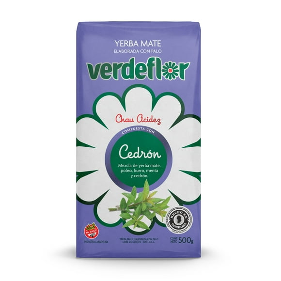 Yerba Mate Cedrón Verdeflor 500g