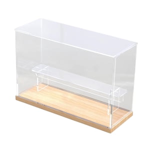 Bothyi - Vitrina Acrílica Con Soporte, Caja De Montaje Para Figuras De Acción, Estatua, Modelo De Coches, 2 Escaleras
