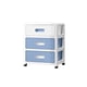 thumbnail image 1 of Cajonera Organizadora De Plástico Con Ruedas Multiuso 3 Cajones, 1 of 5