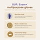 thumbnail image 2 of Guantes Protectores SUP EXAM+ de Nitrilo Sin Polvo 100 unidades, 2 of 7