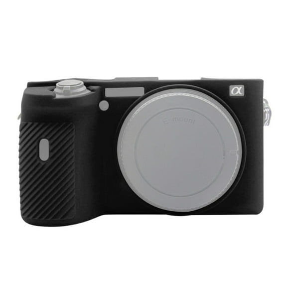 Funda Silicona Para Sony A6600 Color Negro