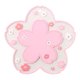 thumbnail image 1 of Alfombrilla De Plástico Multiusos Duradera Para Tazas, Para Restaurante, Oficina, Rosa, 19,5 Cm, 1 of 5