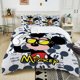 thumbnail image 1 of Mickey Mouse Printed Bedding Set 3PC 1 Duvet Cover 2 Pillowcases Adult and Children Warm Soft Bedding Set Luxury Gifts Bed Sheets, 1 of 5