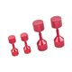 thumbnail image 2 of 4 Piezas De Pasadores De Alineación Anodizados, Alineadores De Brida Livianos Y Multifuncionales, Color Rojo, 2 of 5