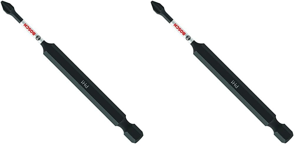 Broca Eléctrica Para Atornillar Bosch Itph13501 Phillips #1 (Paquete De 2)