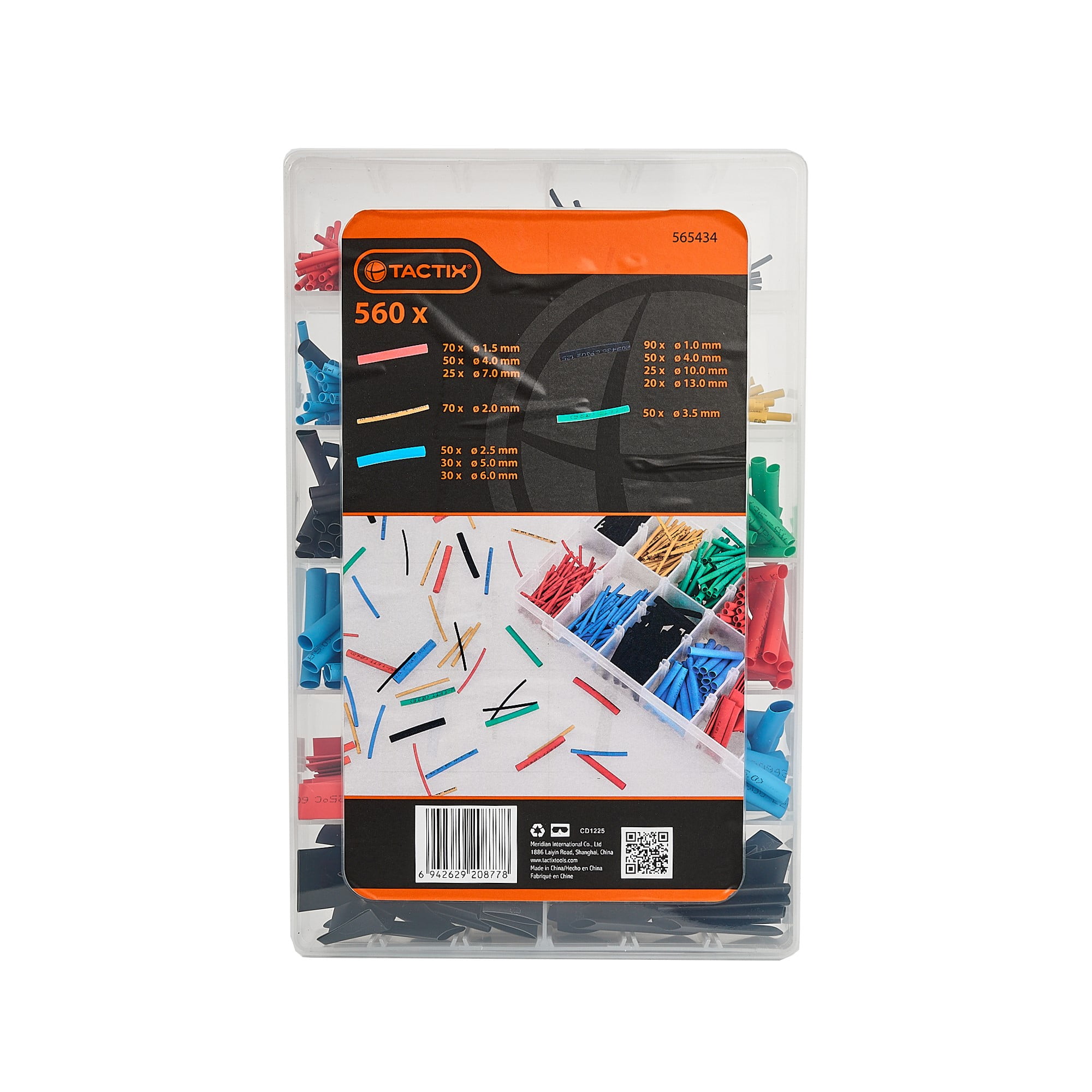 Tactix - Set 560 Tubos Termoretractiles
