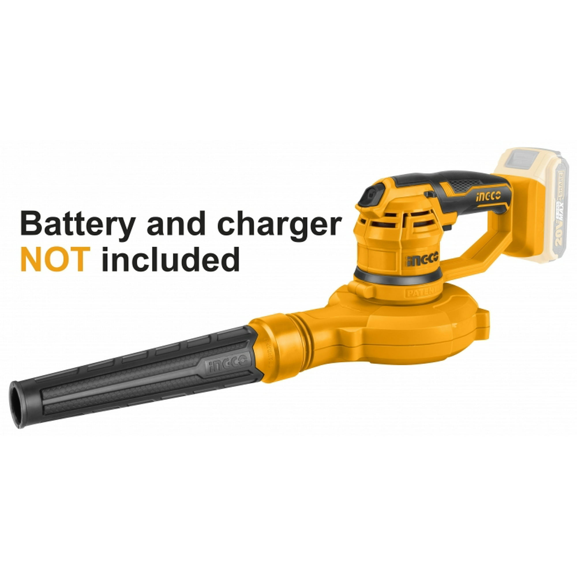 Soplador Aspirador Inalamb.20v S/bat.s/cargador (cabli2001) Ingco