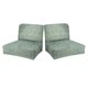 thumbnail image 4 of Fundas Elásticas Para Sillas 2pcs Para Sillas Con Respaldo Bajo Verde Claro, 4 of 5