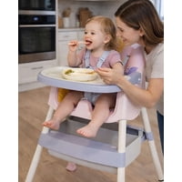 Myl Todo Hogar - Silla De Comer Multifuncional Para Bebé 2 En 1 Rosa