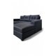thumbnail image 3 of Sofa Seccional Kristina Lino Negro Divan Derecho, 3 of 3