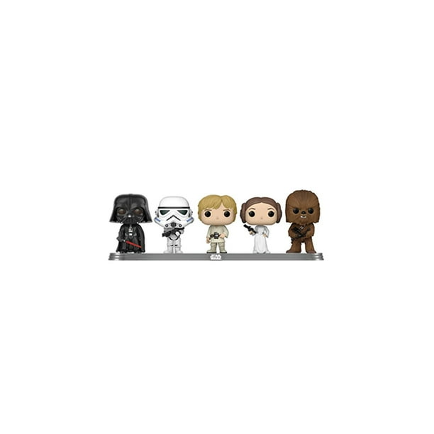 Funko Pop 5 Pack Star Wars Vader Trooper Luke Leia Chewbacca | Lider