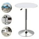 thumbnail image 1 of Mesa Bar Altura Regulable 60 A 93 Cm Diametro Comedor Gira 360° Blanco, 1 of 3